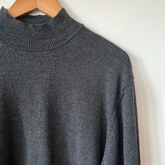VIntage Men’s wool Alfani mockneck sweater - Picture 10 of 10
